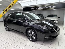 Black Used 2020 Nissan Leaf Tekna Hatchback | £8,199 (Fair price)