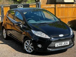 Black Used 2010 Ford Fiesta Zetec Hatchback | £1,899 (Fair price)