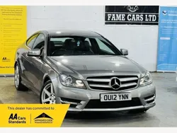 Silver Used 2012 Mercedes C250 AMG Coupe | £4,000 (Good price)