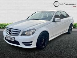White Used 2013 Mercedes C180 AMG Sedan | £6,450 (Fair price)