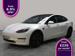 White Used 2021 Tesla Model 3 Long Range Sedan | £14,729 (Fair price)