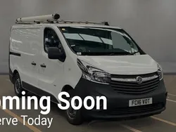 White Used 2016 Vauxhall Vivaro Van | £6,995 (Good price)