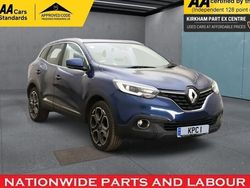 Blue Used 2017 Renault Kadjar Dynamique SUV | £7,595 (Fair price)