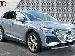 Grey Used 2025 Audi Q4 e-tron S-Line SUV | £33,299