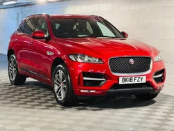 Red Used 2018 Jaguar F-Pace R-Sport SUV | £15,989 (Super price)