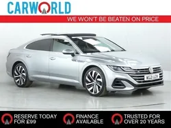 Silver Used 2021 VW Arteon R-line Hatchback | £18,240 (Expensive)