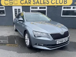 Grey Used 2018 Skoda Superb SE Technology Estate | £8,295 (Fair price)