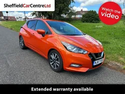 Orange Used 2017 Nissan Micra N-Connecta Hatchback | £6,995 (Fair price)