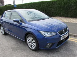 Blue Used 2019 Seat Ibiza SE Technology Hatchback | £8,995 (Fair price)