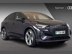 Other Used 2024 Audi Q4 Sportback e-tron Black Edition SUV | £43,000