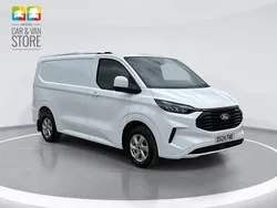 Frozen white Used 2024 Ford Transit Custom Limited Van | £22,990 (Good price)