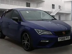 Blue Used 2018 Cupra Leon Hatchback | £15,995 (A bit pricey)