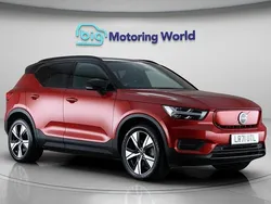 Red Used 2021 Volvo XC40 SUV | £20,300 (Good price)