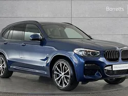 Blue Used 2020 BMW X3 M Sport SUV | £29,990 (Fair price)