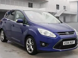 Blue Used 2014 Ford C-MAX Titanium X MPV | £4,099 (Fair price)