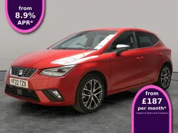 Red Used 2022 Seat Ibiza XCELLENCE Lux Hatchback | £14,766 (Fair price)