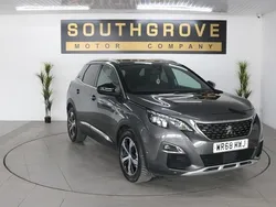 Grey Used 2018 Peugeot 3008 GT-line Hatchback | £10,989 (Fair price)