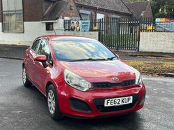 Red Used 2012 Kia Rio Hatchback | £2,395 (Fair price)