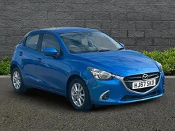 Blue Used 2018 Mazda 2 Hatchback | £7,295 (Fair price)