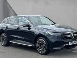 Blue Used 2020 Mercedes EQC400 AMG Line Premium Plus SUV | £28,182 (A bit pricey)