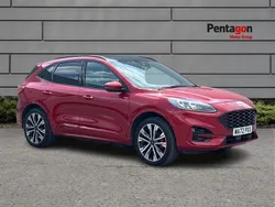 Red Used 2022 Ford Kuga ST-Line X SUV | £23,495 (Fair price)