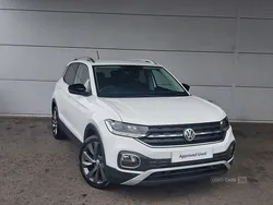 White Used 2019 VW T-Cross Edition SUV | £15,750 (Fair price)