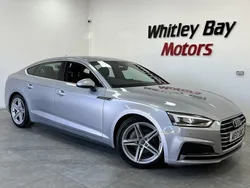 Silver Used 2017 Audi A5 S-Line Coupe | £13,990 (Fair price)