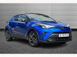 Nebula blue Used 2020 Toyota C-HR SUV | £18,750 (Fair price)