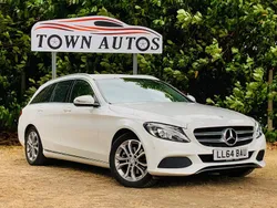 White Used 2014 Mercedes C220 Estate | £10,290 (Fair price)