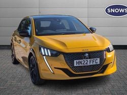 Yellow Used 2022 Peugeot 208 Premium Hatchback | £15,394 (Fair price)