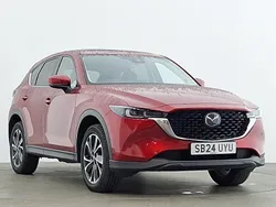 Red Used 2024 Mazda CX-5 Exclusive-Line SUV | £24,698 (Fair price)
