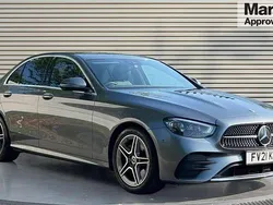 Grey Used 2021 Mercedes E220 AMG line Sedan | £28,471 (A bit pricey)