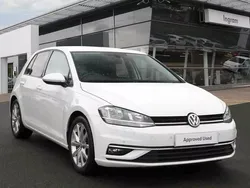 White Used 2017 VW Golf VII GT Hatchback | £12,450 (Fair price)