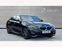 Black Used 2021 BMW 330 M Sport Sedan | £22,795 (Fair price)