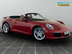 Red Used 2017 Porsche 911 Carrera Cabriolet Cabriolet | £59,995