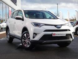 White Used 2017 Toyota RAV4 Hybrid SUV | £15,499 (Good price)