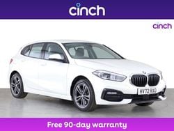 White Used 2022 BMW 120 Sport Line Hatchback | £21,599 (Good price)