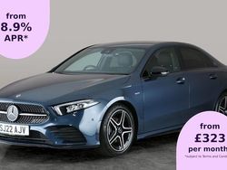 Blue Used 2022 Mercedes A180 Executive Sedan | £22,656 (Fair price)