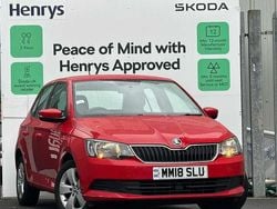 Red Used 2018 Skoda Fabia SE Hatchback | £9,995 (Good price)