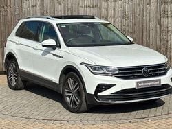 White Used 2021 VW Tiguan Elegance+ SUV | £23,499 (Fair price)