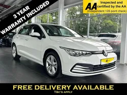 White Used 2021 VW Golf VIII Life Hatchback | £15,695 (Good price)