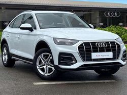 White Used 2021 Audi Q5 Sportback Sport SUV | £28,480 (Fair price)