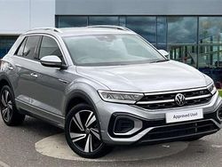 Silver Used 2024 VW T-Roc R-line SUV | £26,491 (Fair price)