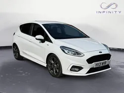 White Used 2021 Ford Fiesta ST-Line Hatchback | £9,949 (Fair price)