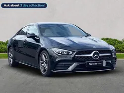 Black Used 2019 Mercedes CLA200 AMG line Coupe | £18,499 (Fair price)
