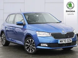 Race blue metallic Used 2020 Skoda Fabia SE Drive Hatchback | £10,960 (Fair price)
