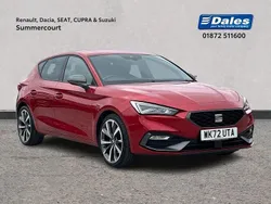 Metallic desire red Used 2023 Seat Leon FR Sport Hatchback | £19,000 (Expensive)