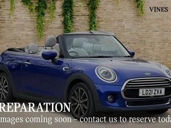 Blue Used 2021 Mini Cooper Exclusive Hatchback | £19,400 (A bit pricey)