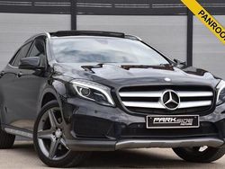 Black Used 2016 Mercedes GLA250 AMG line SUV | £10,315 (Fair price)