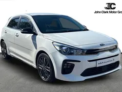 White Used 2019 Kia Rio GT-Line Hatchback | £11,750 (Fair price)